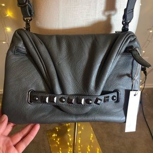 Grey Clutch/Cross Body